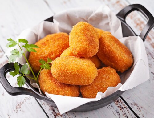 Mushroom croquettes ( Croquetas de champiñones )