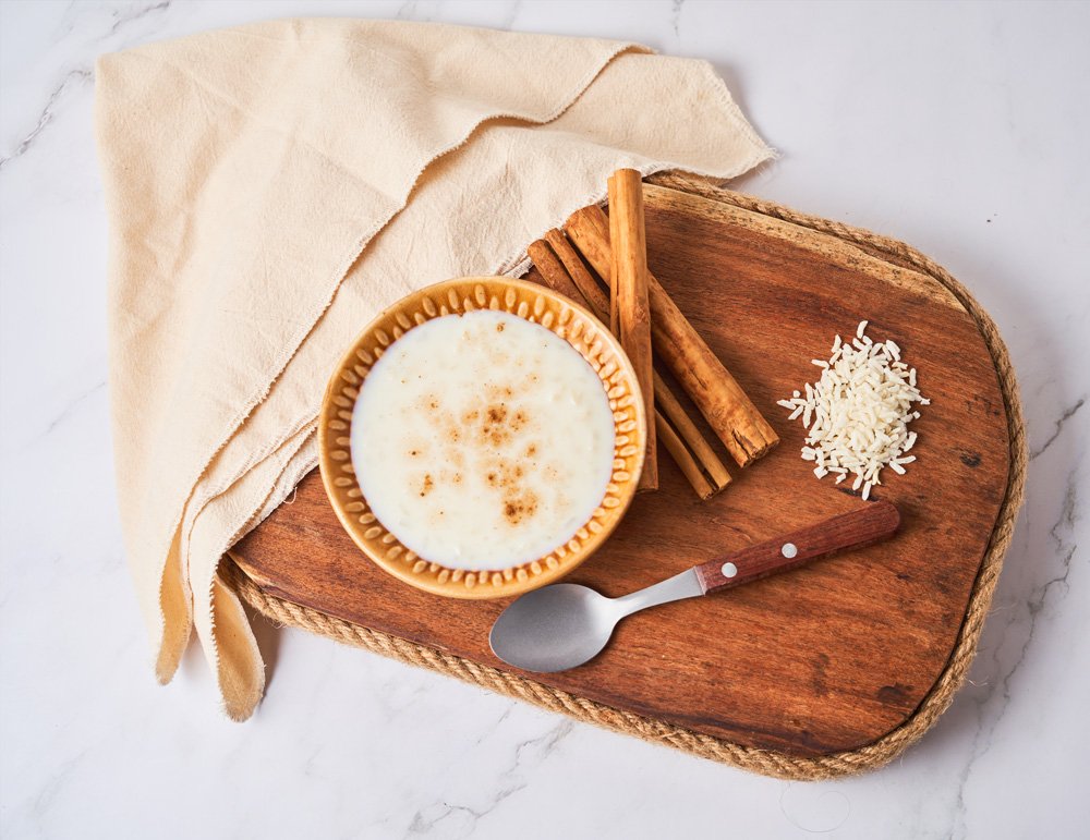 Milk rice ( Arroz con leche )